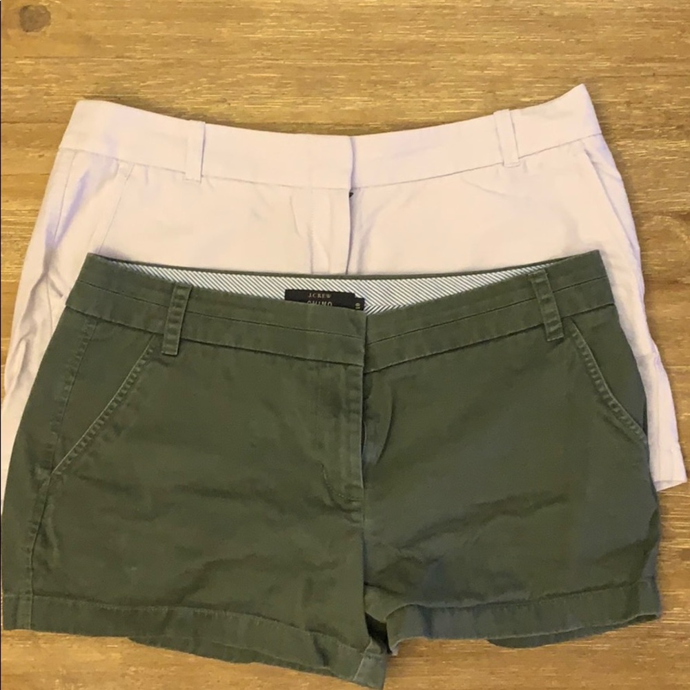 Two pair J Crew shorts